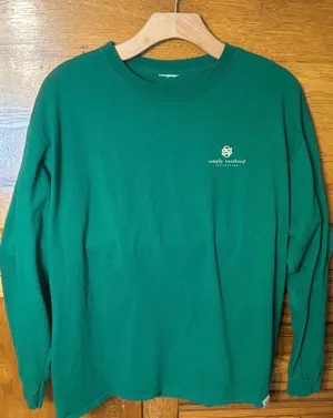 Simply Southern Green Prep Long Sleeve Lemon Graphic Tee You're My Main Squeeze thumbnail 8
