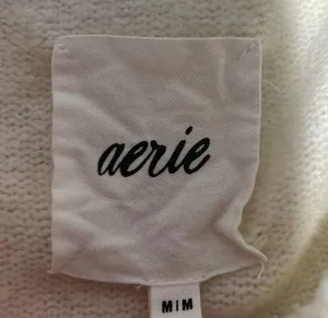 Aerie Women's CozyUp Cream Sweater Size Medium Oversized Crew Neck Soft thumbnail 2