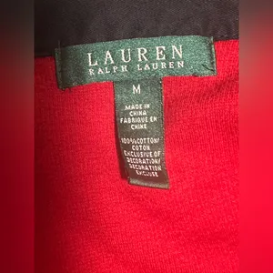 Lauren Ralph Lauren Women's Size M Metal Clasp Lightweight Cardigan Sweater Coat thumbnail 7