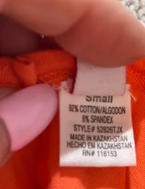 Active USA Coral-Pink Cap-Sleeve Top thumbnail 9