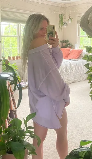 Purple Aerie Sweatshirt Oversized thumbnail 2