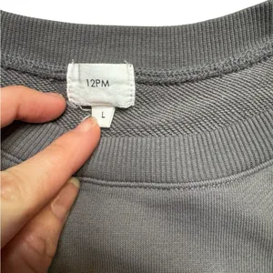 👕 Tennessee Graphic‎ Sweatshirt Gray Yellow Large 👕 thumbnail 3