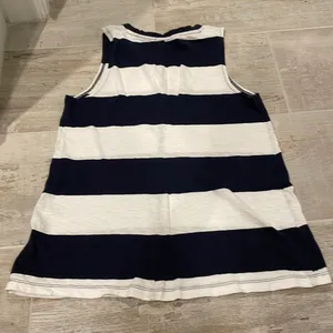 Gap Navy Blue & White Striped Full Length Tank Top thumbnail 5