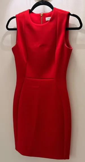 Calvin Klein Formal red dress thumbnail 1