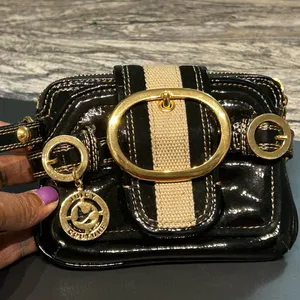 Juicy Couture Chic Black and Gold Women's Bag thumbnail 4