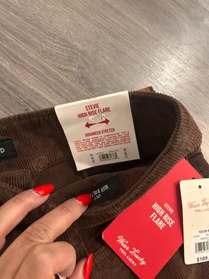 Women's Corduroy Flared Jeans thumbnail 5
