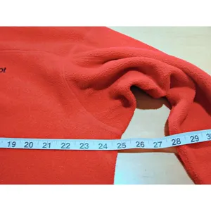 Marmot Mens Red Fleece Polartec Sweatshirt Pullover Half Zip Size XL Poly Blend thumbnail 5