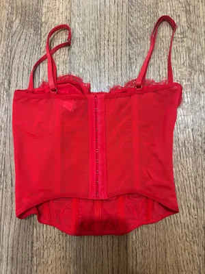Red Corset Top thumbnail 2