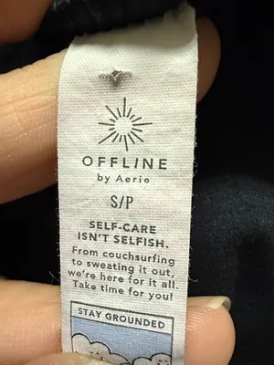 Offline by Aerie High-Waist Black Active Shorts Size Small thumbnail 6