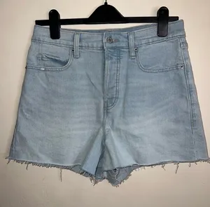 Old Navy Light Blue Denim Cutoff Shorts size 6 thumbnail 1