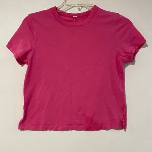Lululemon Pink Athletic Tee Estimated Women’s Small Active Workout Top thumbnail 2