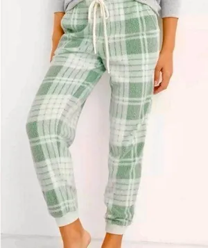 Aerie fleece pajama pants size small thumbnail 1