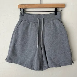 Lululemon All Yours High Rise Shorts grey 4 thumbnail 5