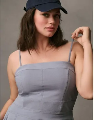 NWT Daily Practice by Anthropologie Strapless Wide-Leg Jumpsuit Size M thumbnail 5