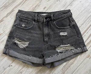 Pacsun Black Jean Shorts thumbnail 1