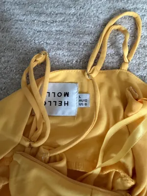Hello Molly Dress yellow thumbnail 2