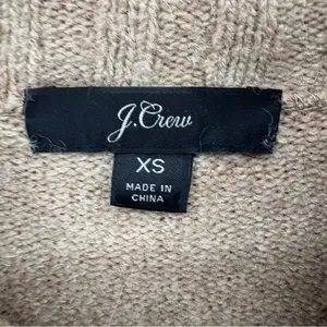 J. Crew mock neck sweater in super soft yarn merino alpaca blend xs thumbnail 8