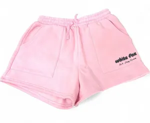 white fox | L | Sweatshorts Shorts Lounge 3" inseam Pink Women's Era 8 Women's thumbnail 2