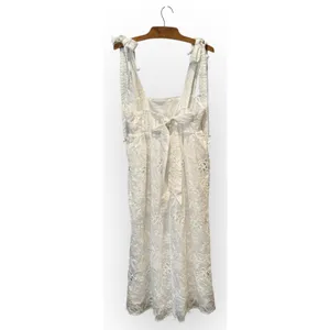 NEW Farm Rio Eyelet Embroidered Midi Dress Size XS thumbnail 8