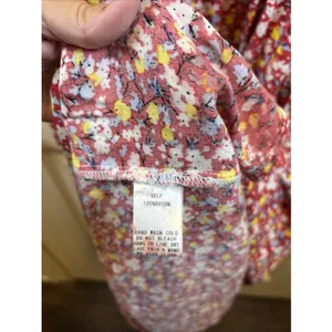 Easel Los Angeles Sleeveless Floral Maxi Dress Size Large Multi Color Boho thumbnail 5