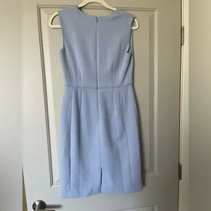 Ann Taylor Light Blue Midi Dress thumbnail 4