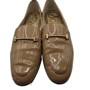 Sam Edelman Women’s Lior Loafers Tan Rosa Blush Patent Leather Size 9 thumbnail 5