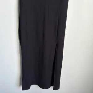 REFORMATION Black Cassi Ribbed Knit Dress Small thumbnail 6