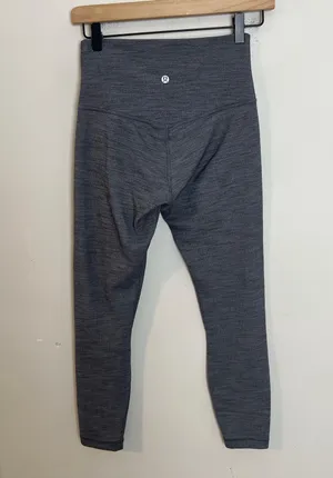 - Align Pant II 25" Mini Heathered Herringbone Leggings Workout Gym thumbnail 5