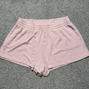 Old Navy Women's Pink Waffle Knit Pajama Set Top & Shorts thumbnail 3