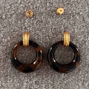 NWOT Julie Vos Doorknocker Earring thumbnail 5