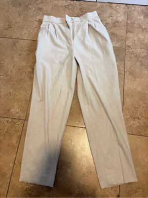 H&M Light Beige Dress Pants thumbnail 1