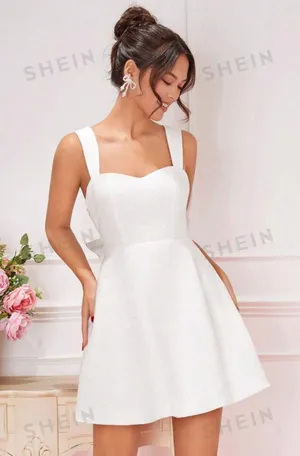 White Bow Dress thumbnail 1