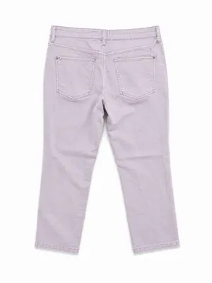 Pilcro Anthropologie Stet Jeans Women’s 30 Lavender Straight Leg Cropped thumbnail 3