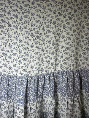Paper Crane Boho Floral Top with Ruffled Hem thumbnail 2