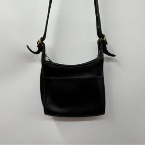 Vintage Coach 9997 Legacy Black‎ Genuine Leather Crossbody Bag thumbnail 6