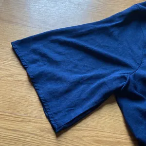 Trixxi V-Neck Short Jumper with Elastic Waist. Size L. Navy Blue, short sleeve thumbnail 8