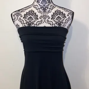 NWT!! Just Polly New York Sexy Strapless Black Mini Dress Size Large Y2K thumbnail 3