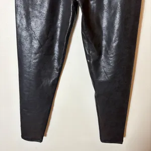 OFFLINE by Aerie Crossover Leggings Size Medium Black Crackle Metallic High Rise thumbnail 3