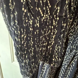 Lucky Brand Black and White Patterned Blouse thumbnail 6