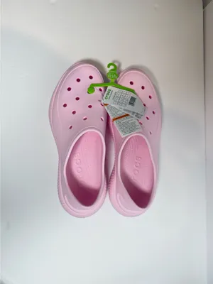 Crocs Mens 12 Classic Clog - Pink thumbnail 3