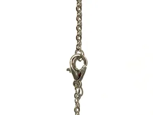 Heart charm Necklace Silver thumbnail 5