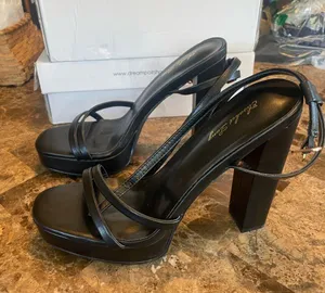 Women's Platform Heeled Sandals Sz 8.5 thumbnail 4