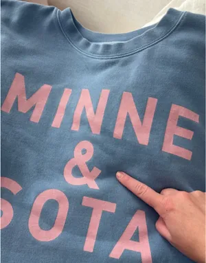 Minnesota crewneck Blue Size L thumbnail 6