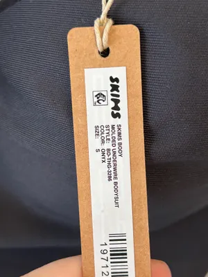 NWT Skims Molded Underwire Bodysuit Onyx Small (SOLD OUT) thumbnail 4