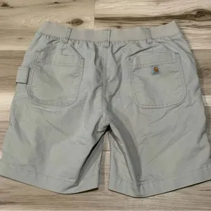 Carhartt Original Fit Khaki Shorts Women’s 14 thumbnail 5