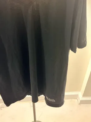 Von Dutch Black Crewneck Tee with Subtle Logo thumbnail 3