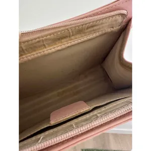 Baby Pink Faux Leather Handbag thumbnail 4