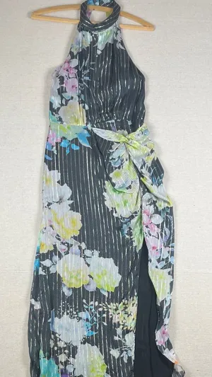 Rococo Sand Aita Halter Maxi Dress NWT
Size: Medium Black thumbnail 1