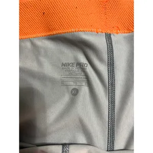 Nike Pro Bash Compression Shorts Women's Size XL Gray Athletic Bike Active thumbnail 3