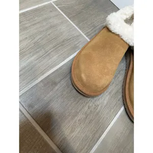 Koolaburra by UGG Burree Chestnut Suede Faux Fur Slippers‎ 1133080 Womens 7 thumbnail 2